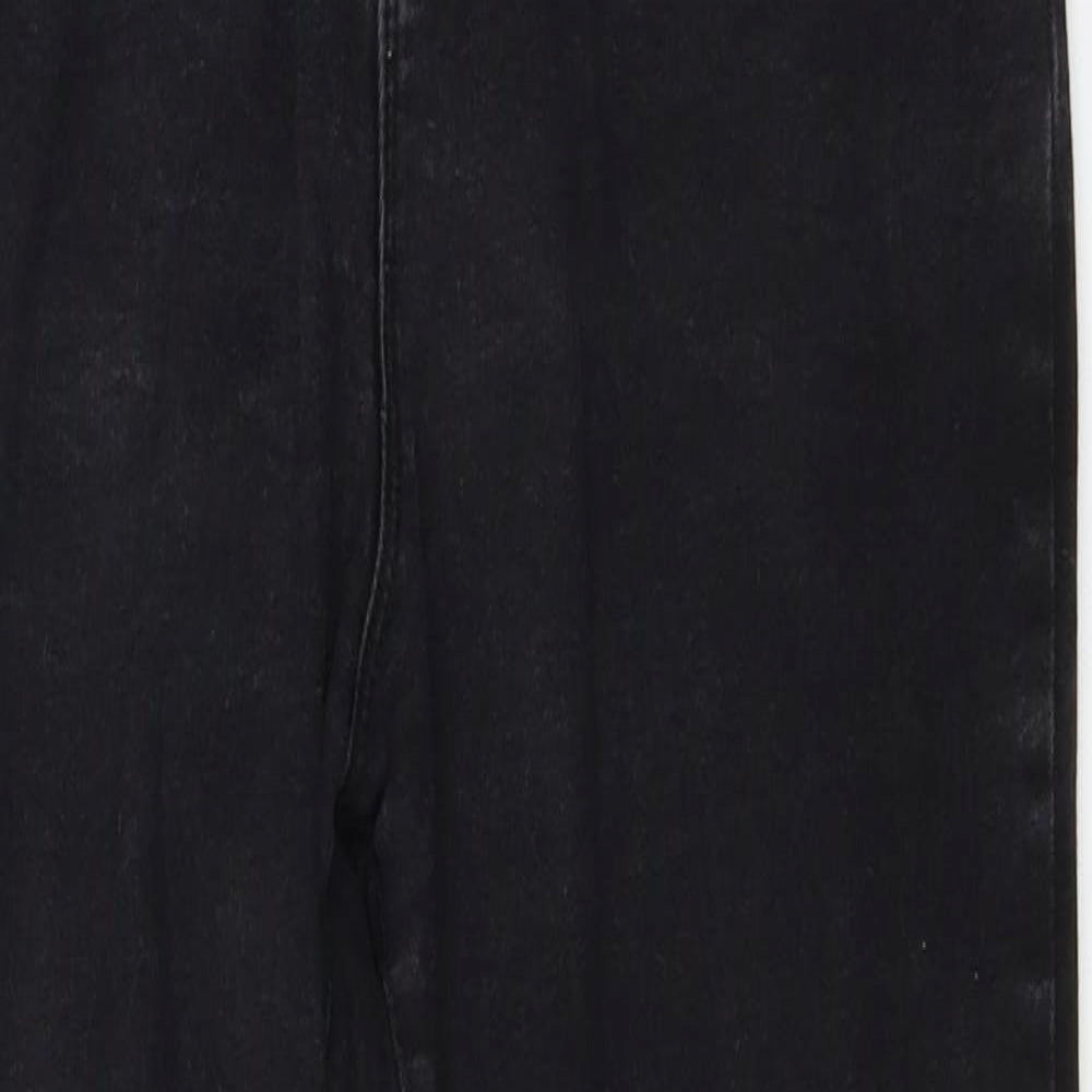 Denim co Womens Black  Denim Skinny Jeans Size 16 L26 in