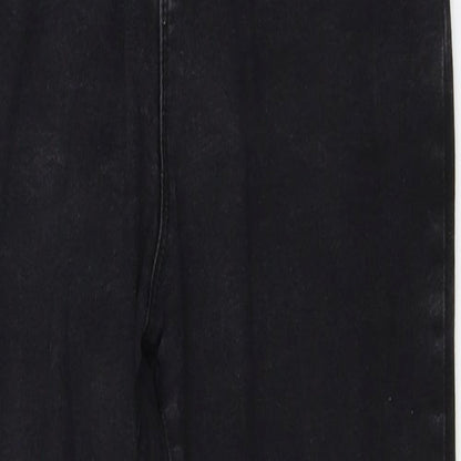 Denim co Womens Black  Denim Skinny Jeans Size 16 L26 in