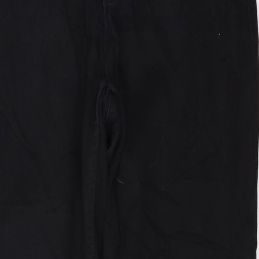 Only Womens Black  Denim Skinny Jeans Size 32 L27 in