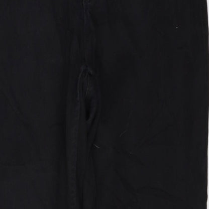 Only Womens Black  Denim Skinny Jeans Size 32 L27 in