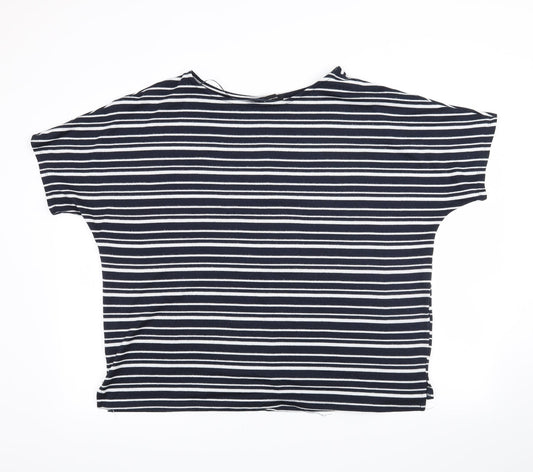 Atmosphere Womens Black Striped  Pullover Jumper Size 16