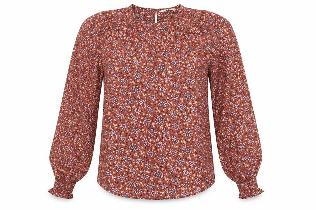 Womens UK Size 8 George Orange Basic Blouse