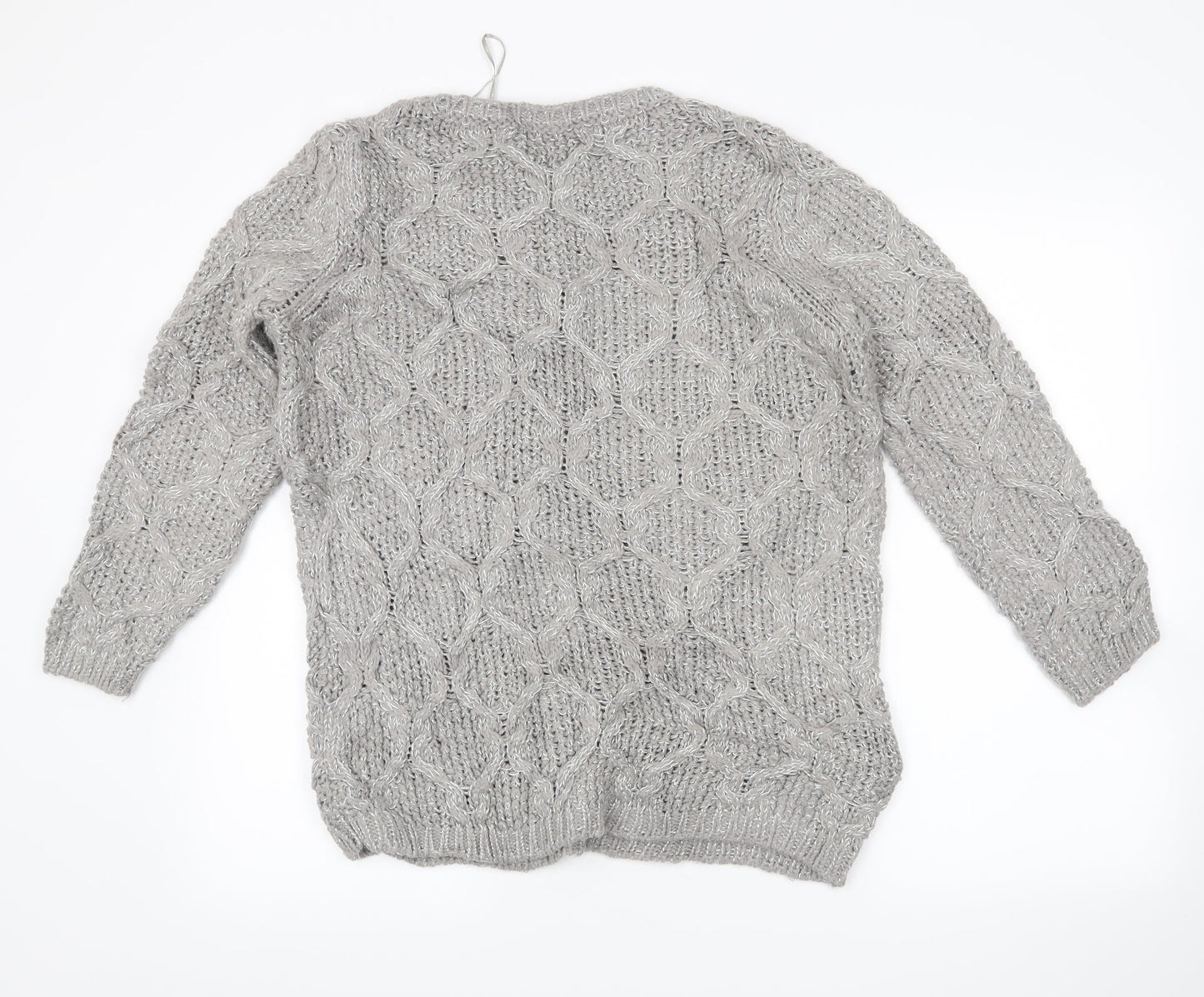 Marks and Spencer Womens Grey   Pullover Jumper Size 10