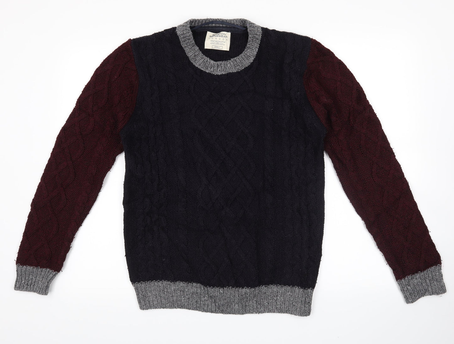 burton  Mens Red   Pullover Jumper Size S