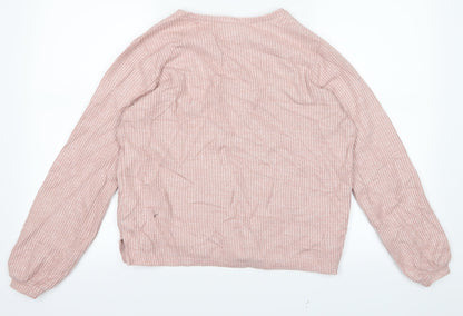 New Look Womens Pink   Pullover Jumper Size S