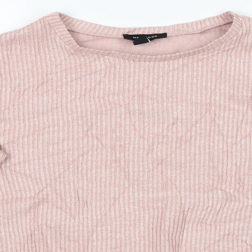 New Look Womens Pink   Pullover Jumper Size S
