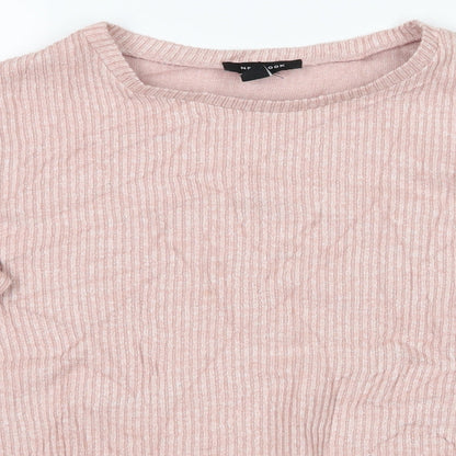 New Look Womens Pink   Pullover Jumper Size S