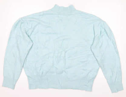 M&S Womens Blue   Pullover Jumper Size S
