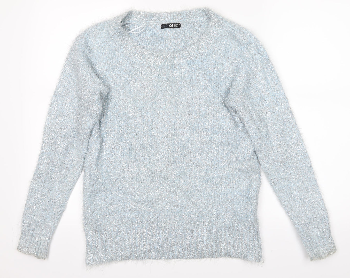Quiz Womens Blue   Pullover Jumper Size 8