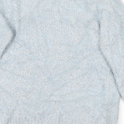Quiz Womens Blue   Pullover Jumper Size 8