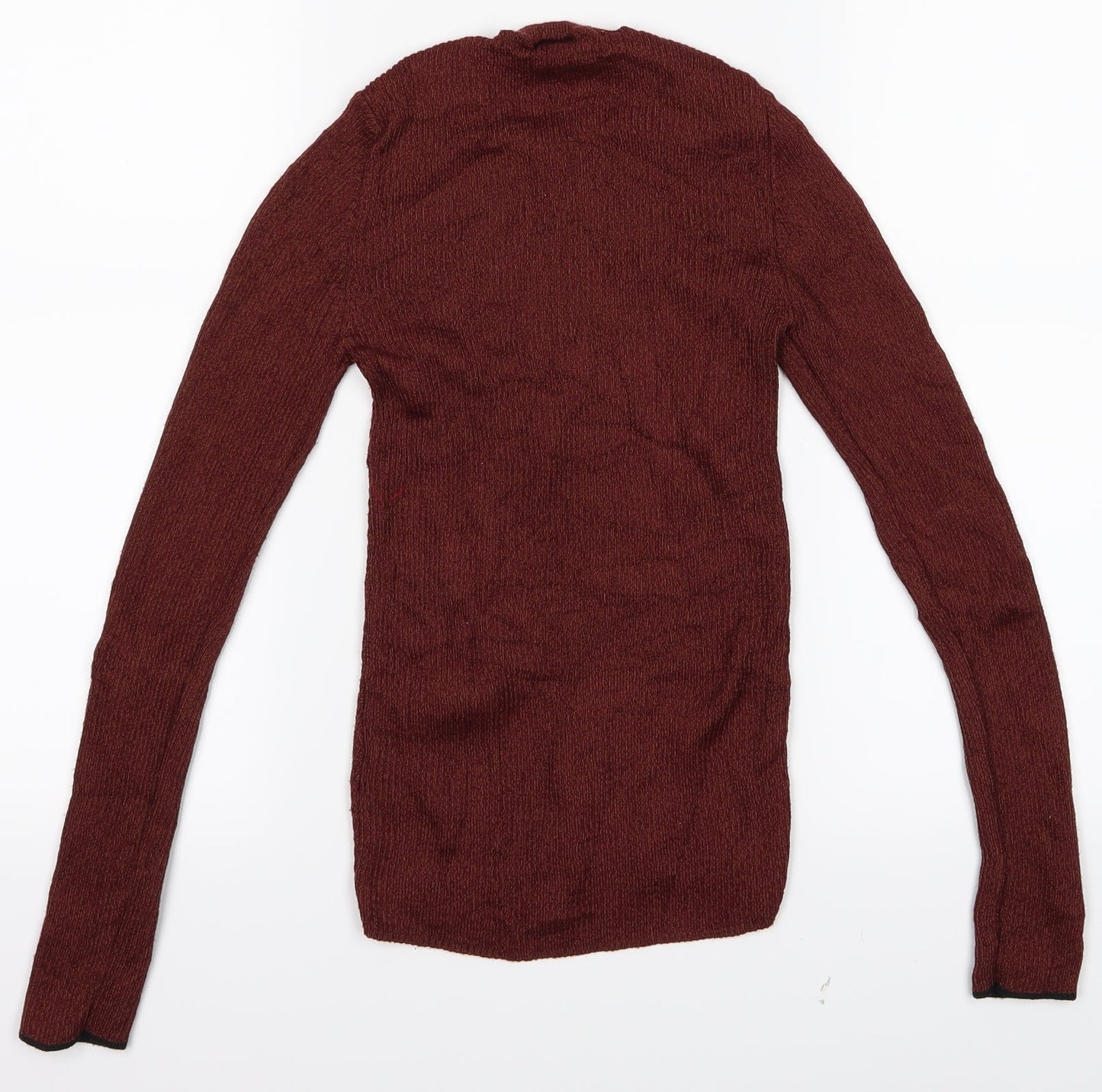 Topshop Womens Brown   Pullover Jumper Size 8
