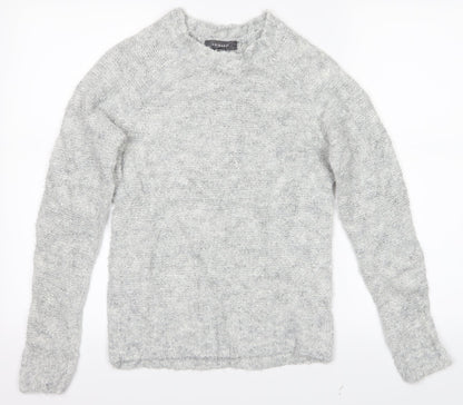 Primark Womens Grey   Pullover Jumper Size 2XS