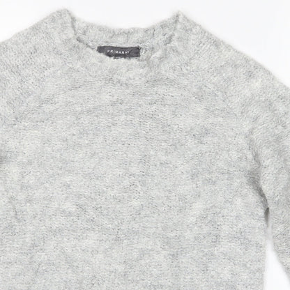 Primark Womens Grey   Pullover Jumper Size 2XS