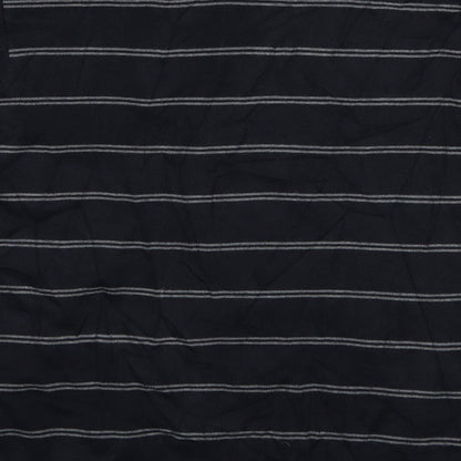 M&S Mens Blue Striped   Polo Size M