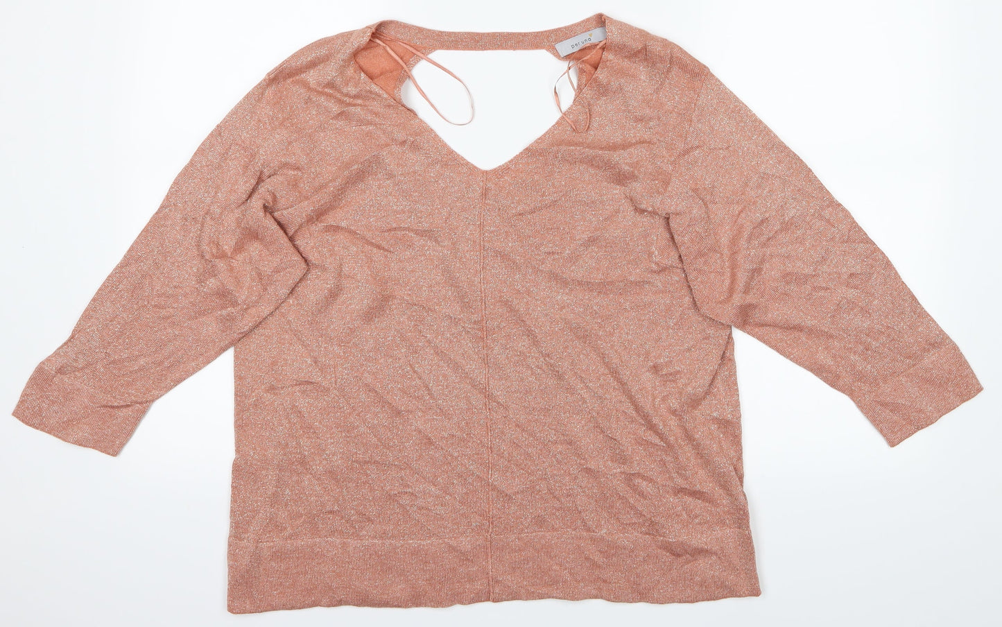 M&S Womens Pink   Basic Blouse Size 14