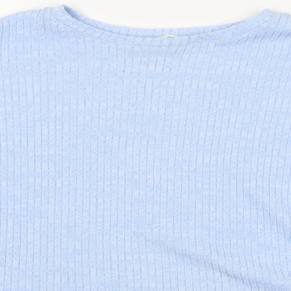 H&M Girls Blue   Pullover Jumper Size 14 Years