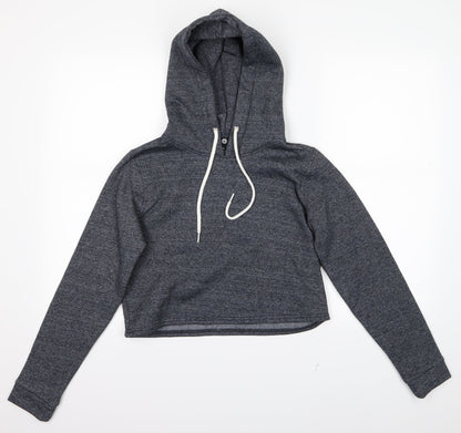 Daisy Street Womens Grey   Pullover Hoodie Size M