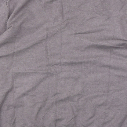 Marks & Spencer Womens Purple  Knit Pullover Jumper Size 14