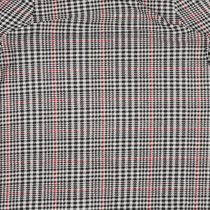 River Island Womens Black Houndstooth  A-Line  Size 10