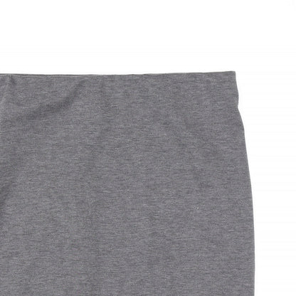 Divided by H&M Womens Grey   A-Line Skirt Size L