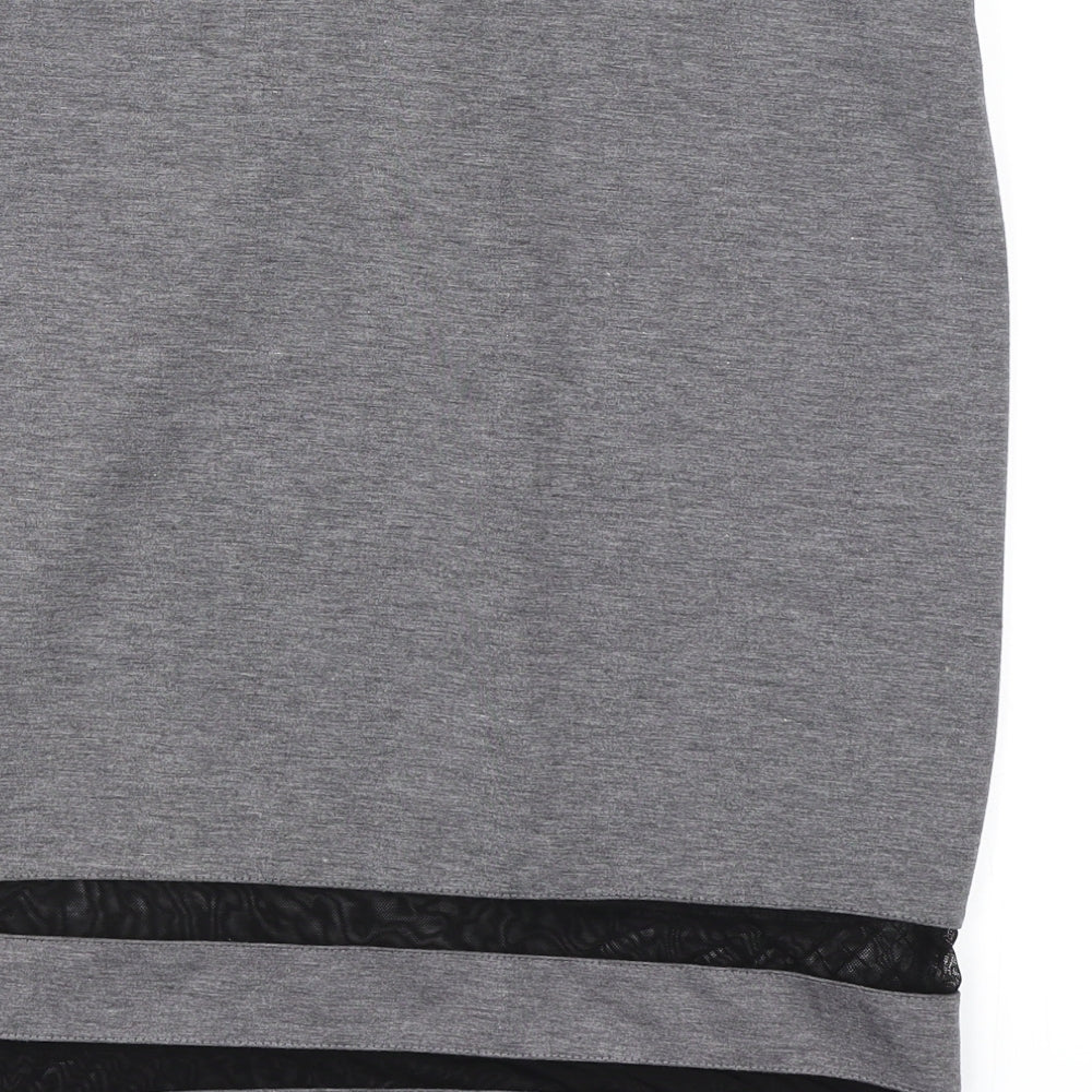 Divided by H&M Womens Grey   A-Line Skirt Size L