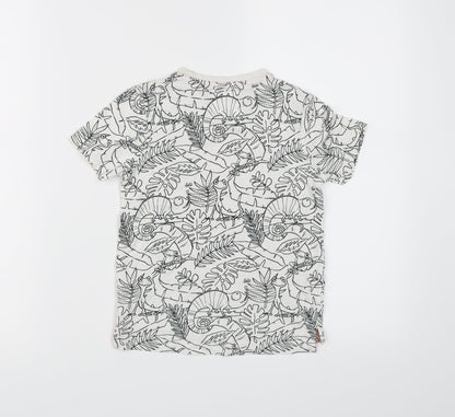 TU Boys White   Basic T-Shirt Size 2-3 Years