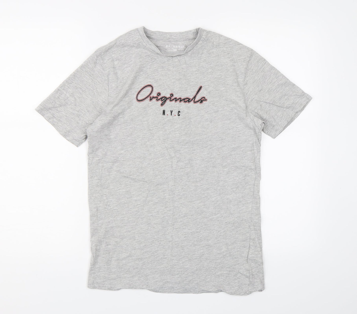 Primark Womens Grey   Basic T-Shirt Size XS