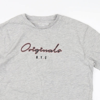 Primark Womens Grey   Basic T-Shirt Size XS