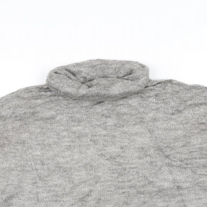 Womens UK Size S Atmosphere Grey Basic T-Shirt