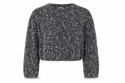 Topshop Womens Black  Knit Pullover Jumper Size XS