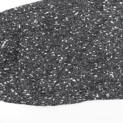Topshop Womens Black  Knit Pullover Jumper Size XS