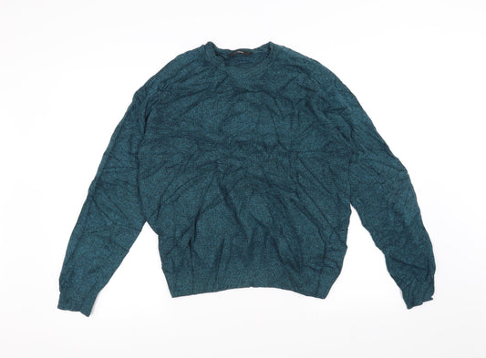 George Mens Blue   Pullover Jumper Size M