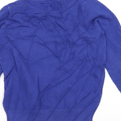 Urban boys Boys Blue  Knit Pullover Jumper Size 8 Years