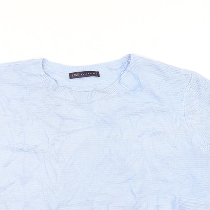 Marks and Spencer Womens Blue  Knit Pullover Jumper Size 14