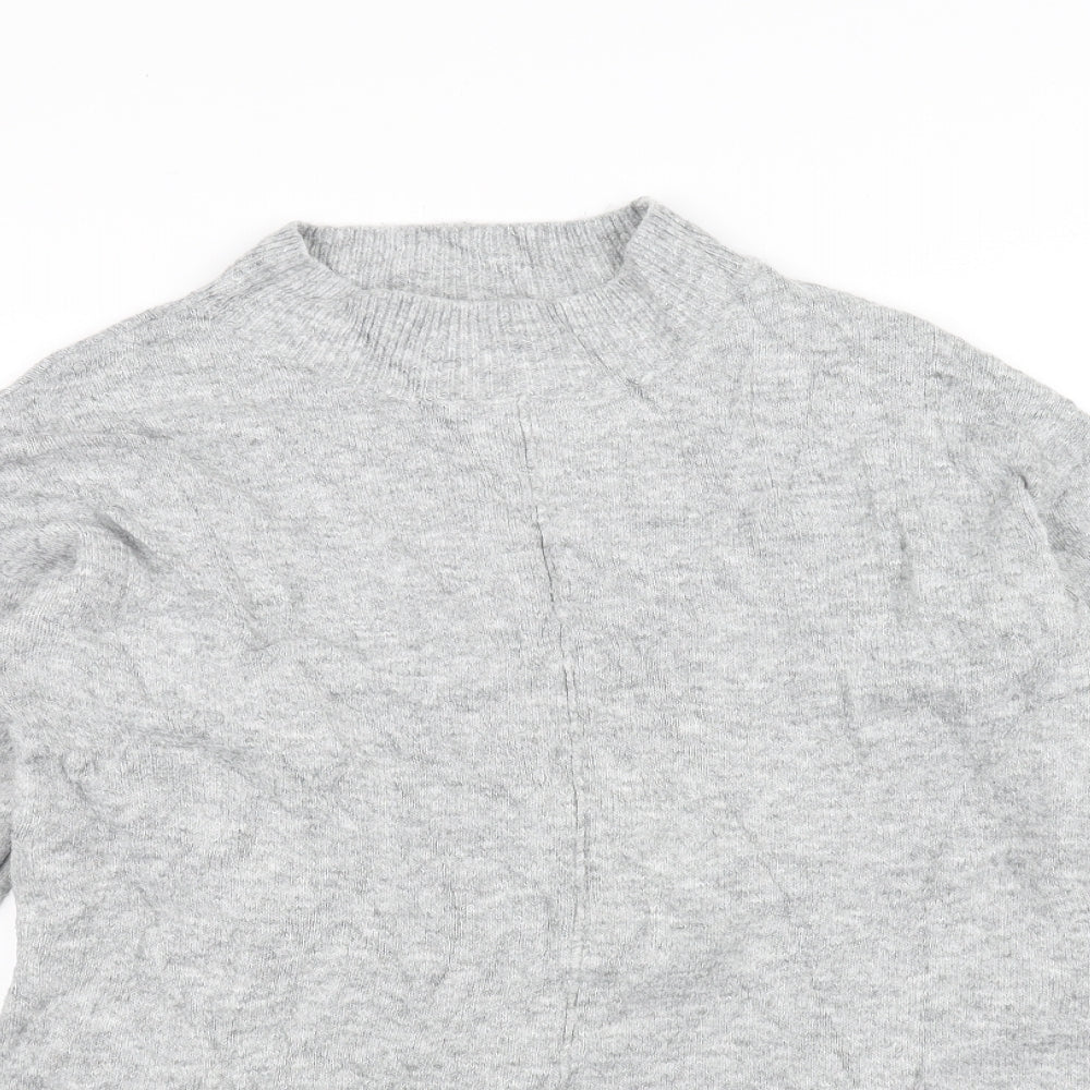 Redhering Womens Grey   Basic T-Shirt Size 12