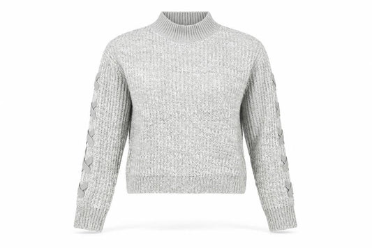 Papaya Womens Grey   Pullover Jumper Size S