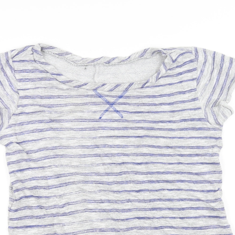 Womens UK Size 10 Blooming Marvellous Grey Basic T-Shirt