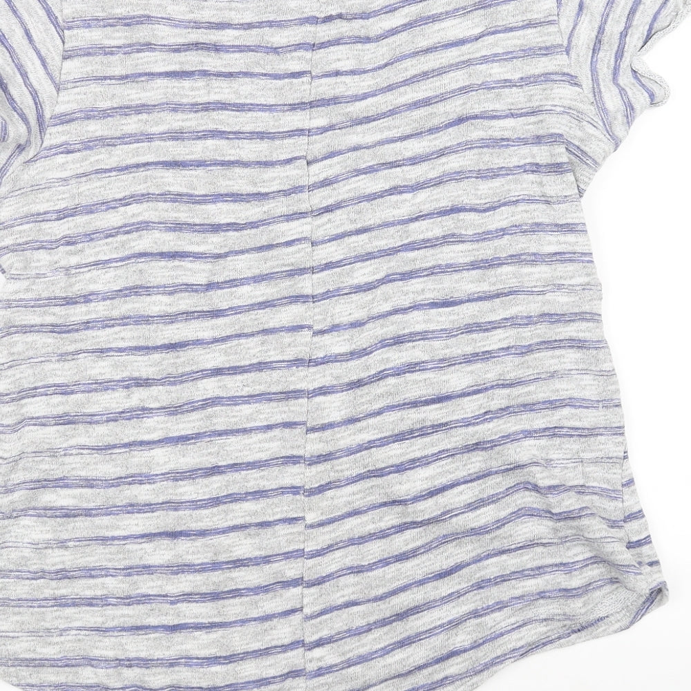Womens UK Size 10 Blooming Marvellous Grey Basic T-Shirt