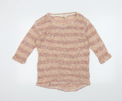 Next Womens Orange   Pullover Jumper Size 14