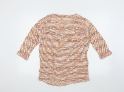 Next Womens Orange   Pullover Jumper Size 14