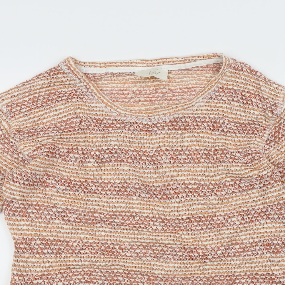 Next Womens Orange   Pullover Jumper Size 14