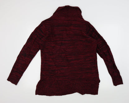 Jason Maxwell Womens Purple   Cardigan Jumper Size S