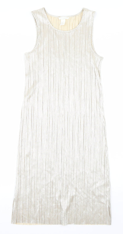 H&M Womens Gold   Mini  Size XS