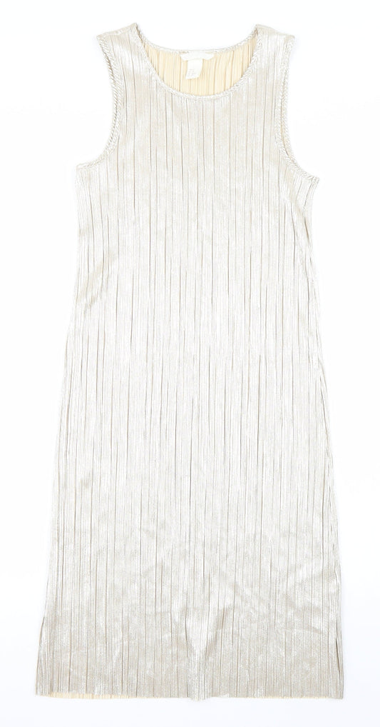 H&M Womens Gold   Mini  Size XS