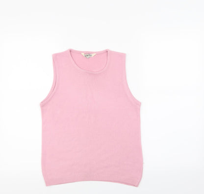 Antonia Bay Womens Pink   Basic Tank Size 12