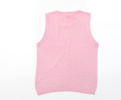 Antonia Bay Womens Pink   Basic Tank Size 12