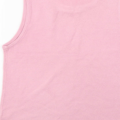 Antonia Bay Womens Pink   Basic Tank Size 12