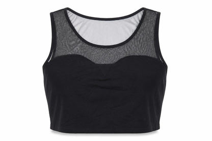 Womens UK Size 16 Select Black Cropped Blouse