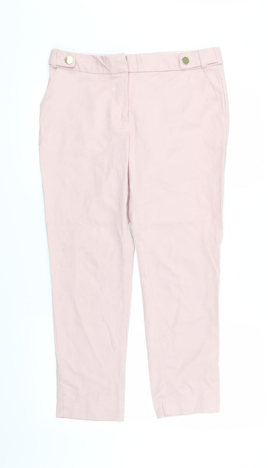 F&F Womens Pink   Trousers  Size 12 L25 in
