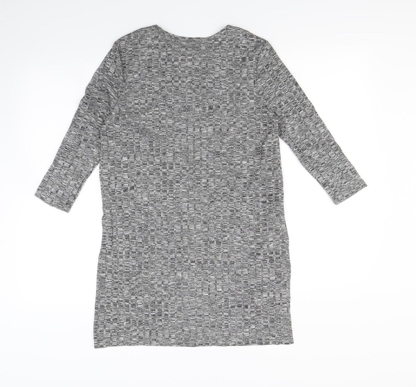 L.O.V Womens Grey   Basic T-Shirt Size XS